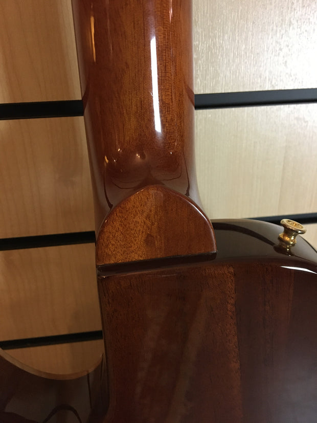 B&G Little Sister Crossroads Cut P90 5A Flamed Maple Honey Burst E-Gitarre
