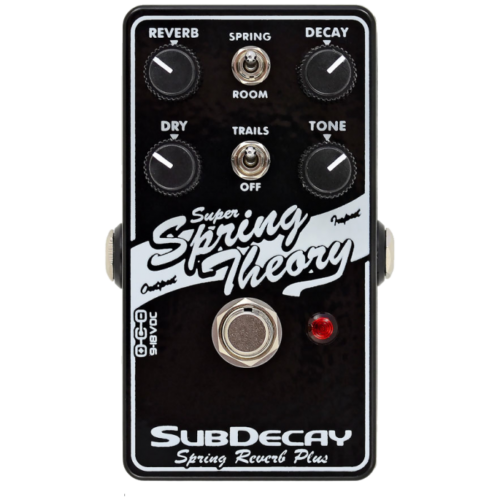 Subdecay Super Spring Theory Analog Reverb Effektpedal