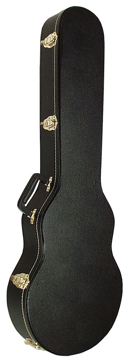 SCC 650104 Les Paul Flat Schwarz Gitarrenkoffer