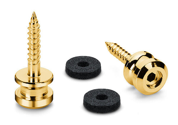 Schaller S-Locks Buttons Gold Gurtpins